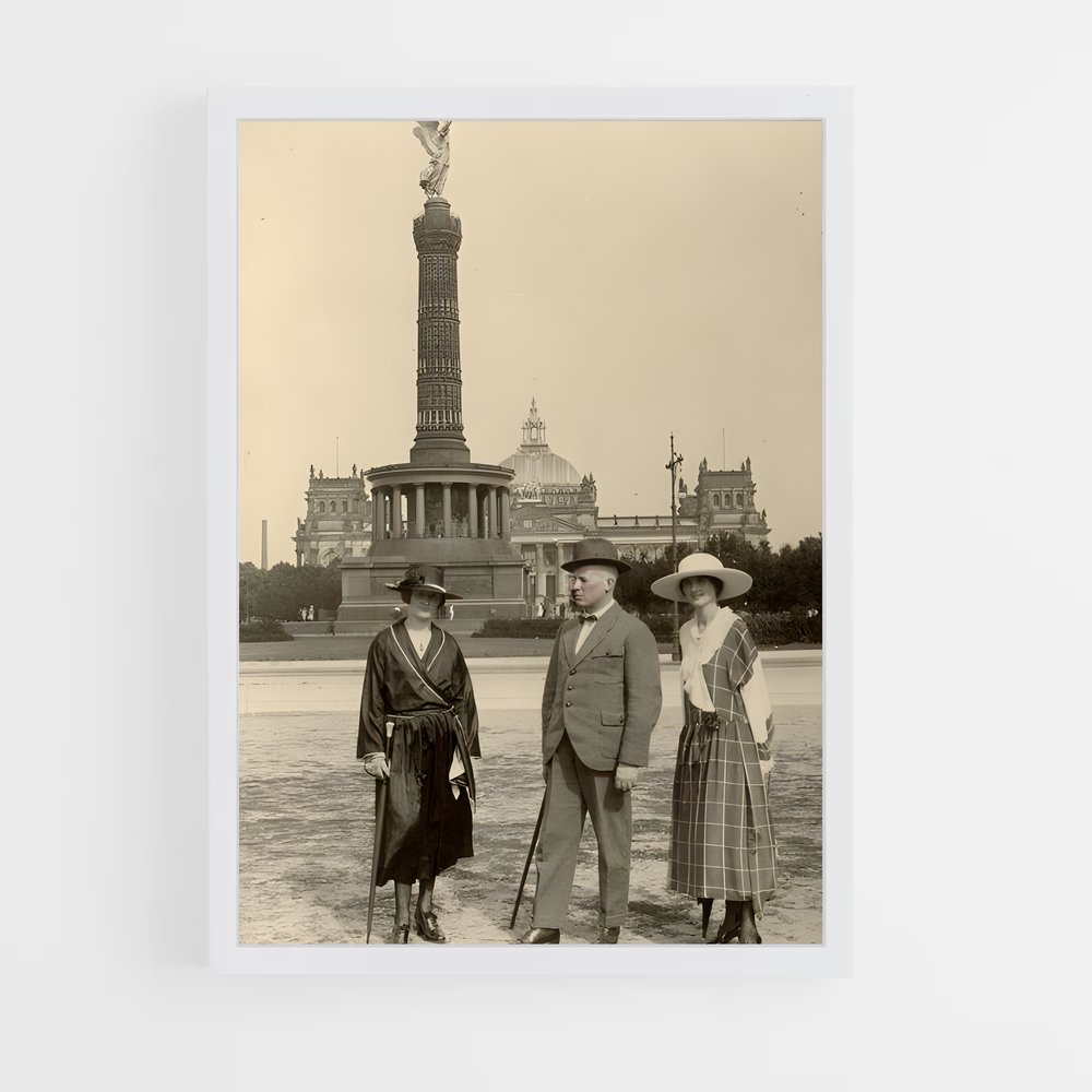 Poster Berlin en Fête – affiche Jeux Olympiques (vue 3)